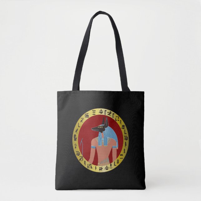 Anubis, ägyptischer Gott Tasche (Vorderseite)