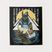 Anubis Alte ägyptische GottIllustration