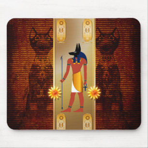 Anubis, alter Ägypter Mousepad