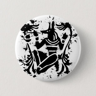 ANUBIS-BRIEFMARKE BUTTON