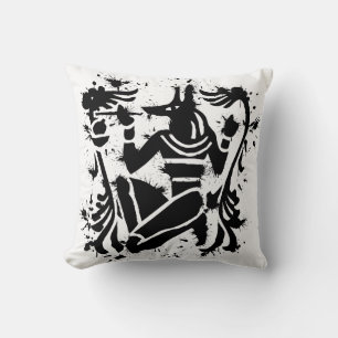 Anubis Briefmarke Kissen