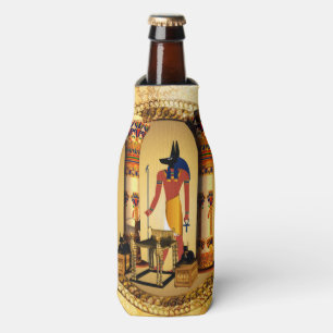 Anubis der ägyptische Gott Flaschenkühler
