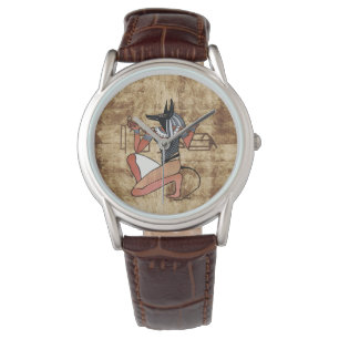 Anubis Der Wächter Armbanduhr