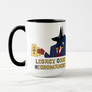 Anubis égyptien Legacy Code Necromancer Combo Mug