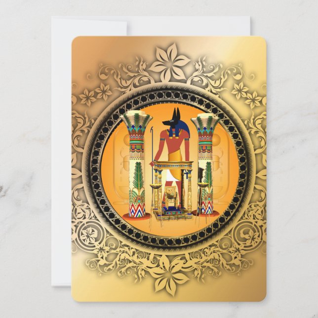 Anubis Einladung (Vorderseite)