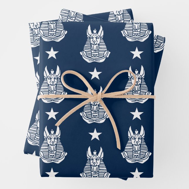 Anubis Feuilles de papier d'enveloppement égyptien (En situation)