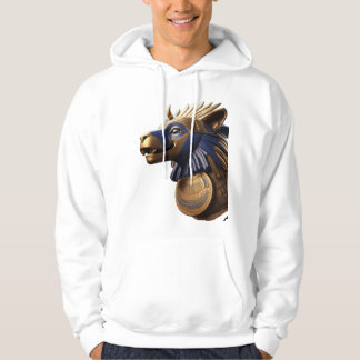 Anubis Head - Egyptian Deity Art Hoodie