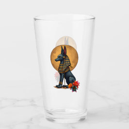 Anubis in the moonlight, glas