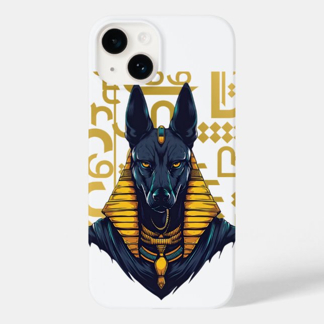 Anubis Legacy – The Shadow Pharaoh Case-Mate iPhone 14 Hülle (Rückseite)