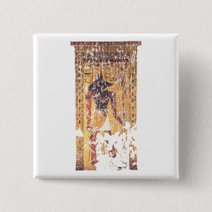 Anubis-Nefertari Button