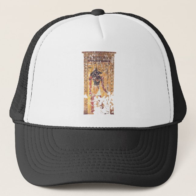 Anubis-Nefertari Truckerkappe (Vorderseite)