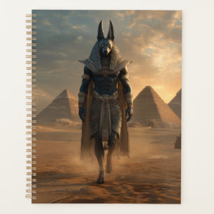 Anubis-Planer – Ägyptische Mythologie Dark Aesthet Planer