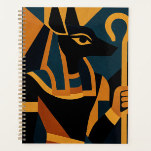 Anubis Planificateur égyptien Abstrait moderne