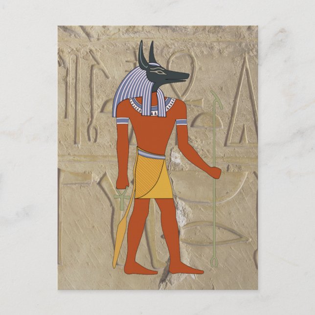 Anubis Postkarten (Vorderseite)