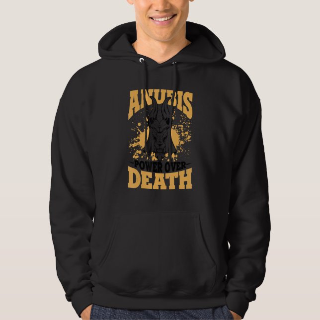 Anubis Power über den Todesgott Fans der Todegesch Hoodie (Vorderseite)