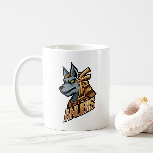 Anubis Tasse - Power in Jedem Sip! (Mit Donut)