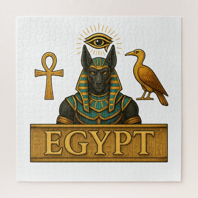 Anubis & Thoth – Ancient Egyptian Symbols (Vertikal)