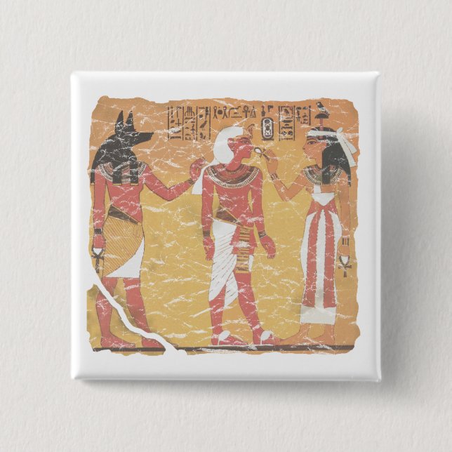Anubis, Tut, Osiris Button (Vorderseite)