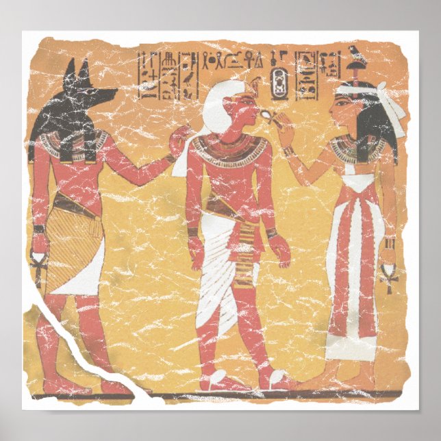Anubis, Tut, Osiris Poster (Vorne)