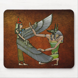 Anubis u. Nuss Mousepad