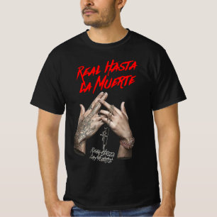 Anuel OM Real Hasta La Muerte Fashion Men's T-Shirt