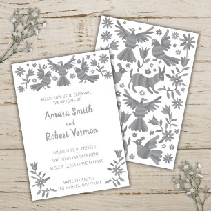 ANUNCIO COLORIDO OTOMI MEXICANO ANKÜNDIGUNG