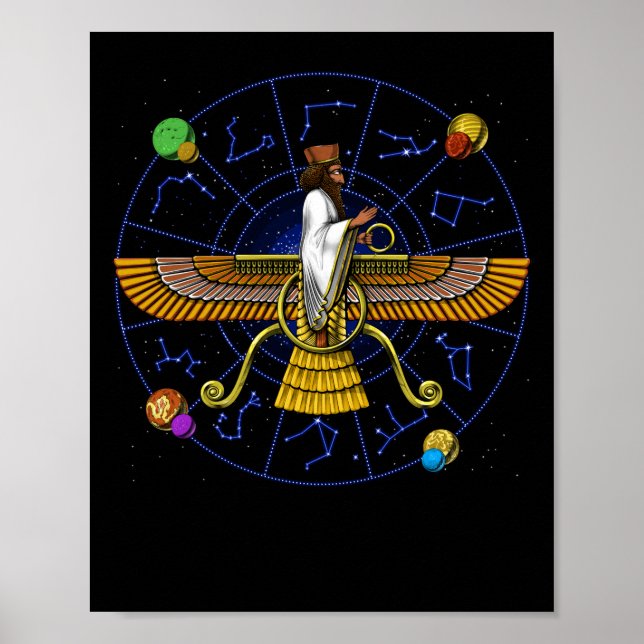 Anunnaki Alien Poster (Vorne)