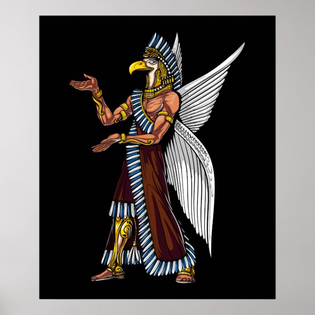 Anunnaki Alien Verschwörung Sumerische Reptilianer Poster (Vorne)