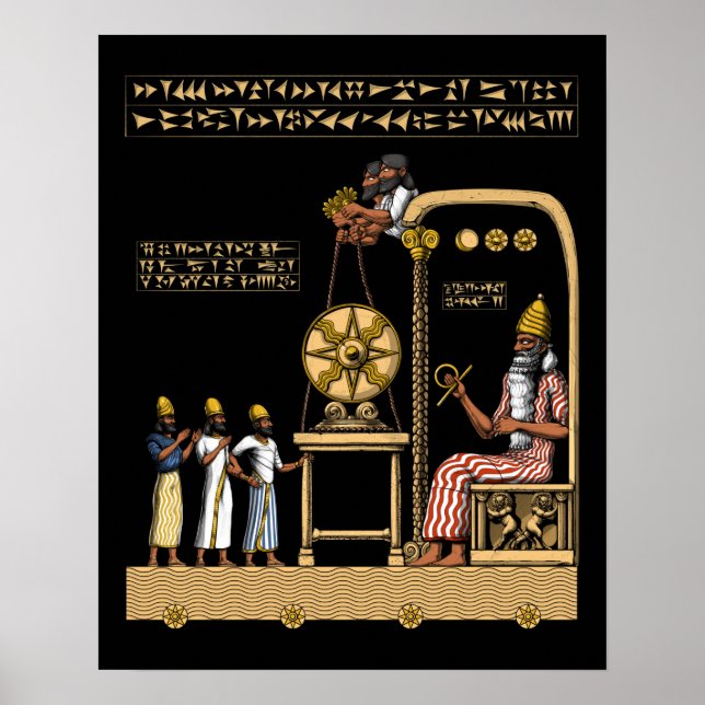 Anunnaki Gods Poster (Vorne)
