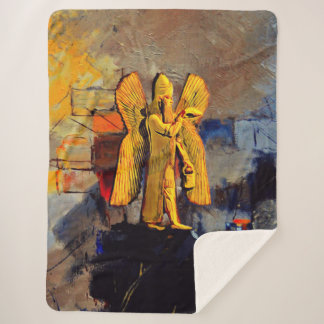 Anunnaki Sherpa Blanket Sherpadecke