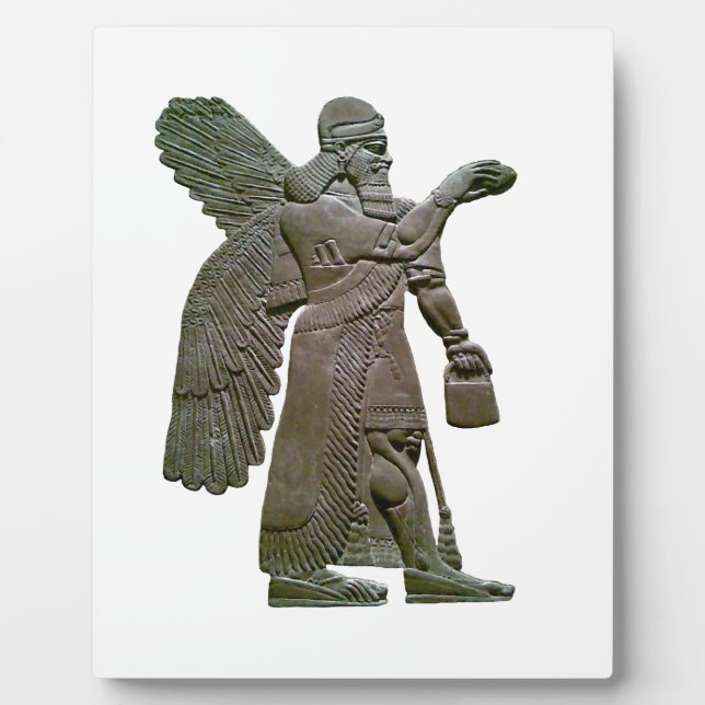 Anunnuki Ancient Sumerian Alien Extraterrestrial Fotoplatte (Vorderseite)
