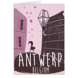 Anvers, Belgique poster voyage