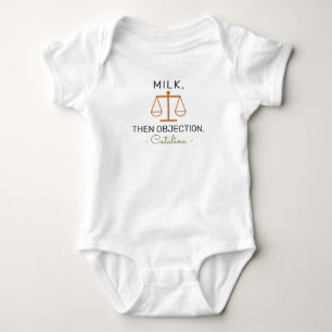 Anwalt Baby Ankündigung Milch Dann Einspruch - Rec Strampler