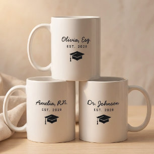 Anwalt Benutzerdefinierter minimalistischer Dokt Kaffeetasse
