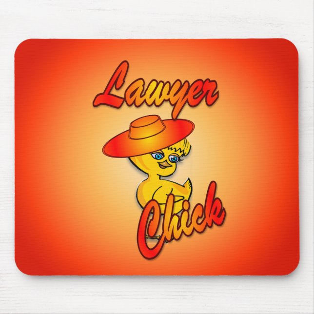 Anwalt Chick #5 Mousepad (Vorne)