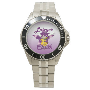 Anwalt Chick #9 Armbanduhr