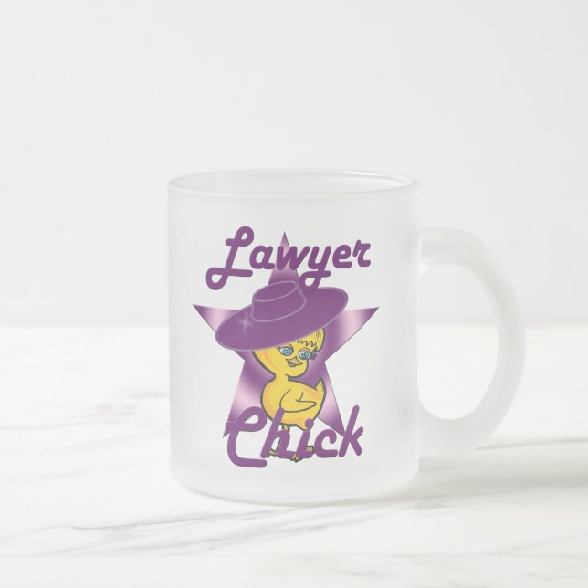 Anwalt Chick #9 Mattglastasse (Rechts)