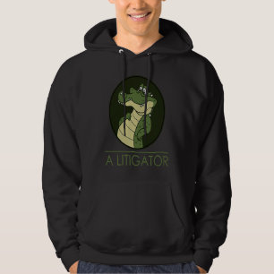 Anwalt für Männer Ein Prozessanwalt Anwalt Rechtl Hoodie