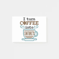 Anwalt I wandle Kaffee in Verträge um