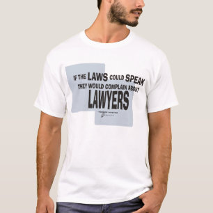 Anwalt Jokes lügt Lügner Anwalt Richter Strafgefan T-Shirt