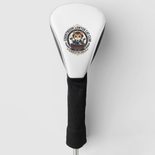 Anwalt Katze Lustige Katzenliebhaber Design - Geri Golf Headcover