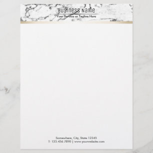 Anwalt Rechtsanwalt Moderne Marmorsteintextur Briefbogen