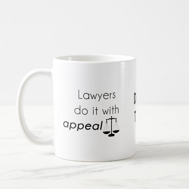 Anwälte tun das mit kaffeetasse (Links)