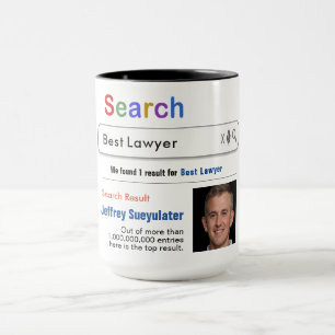 Anwältin Funny Custom Best Search Geschenkidee Tas Tasse