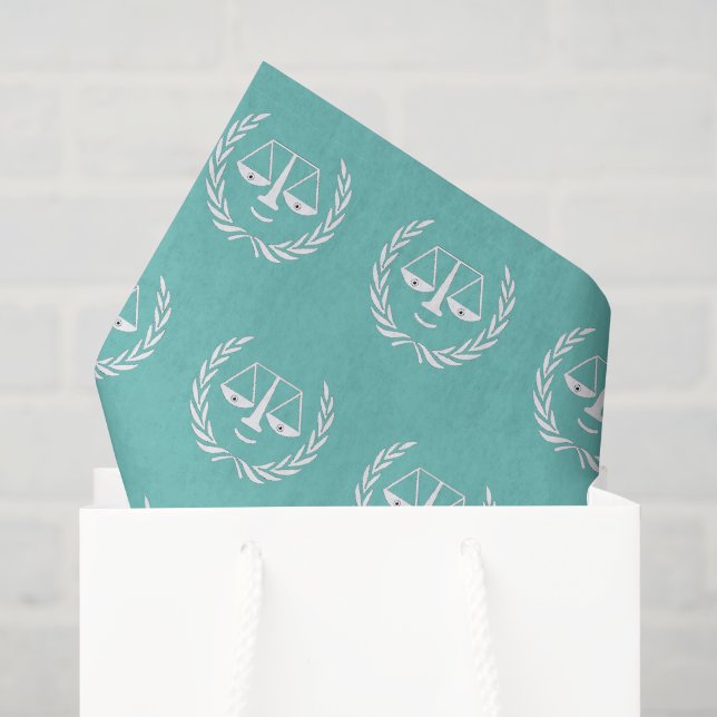 Anwältin Geschenk kreatives Gewebe Seidenpapier (Geschenktüte)