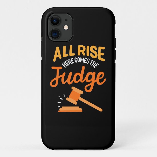 Anwältin hier kommt der Richter Case-Mate iPhone Hülle (Rückseite)