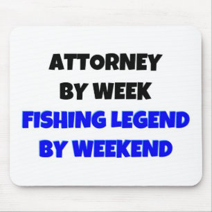 Anwältin nach Woche Fischlegende bis Woche Mousepad