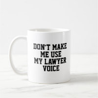 Anwaltsbüro - Geschenkidee Tasse | Funny Quote Slo