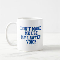 Anwaltsbüro - Geschenkidee Tasse | Funny Quote Slo