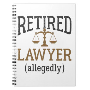 Anwaltskanzlei, angeblich "Retirement Attorney" Notizblock